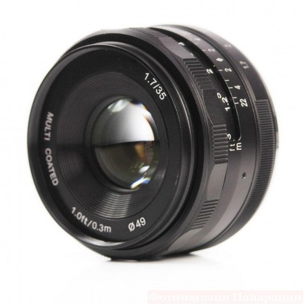 Объектив Meike 35mm f/1.7 MC E-mount для Sony 